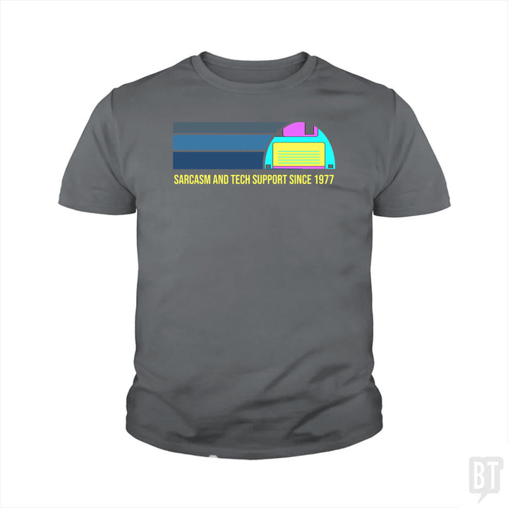 Sarcasm and Tech Support Kids Shirt