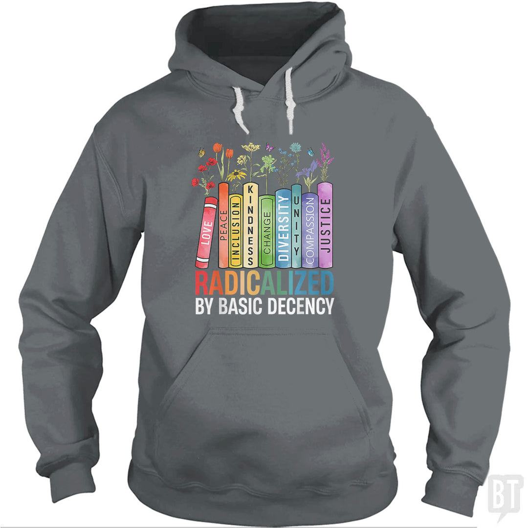Book Flower Hoodie