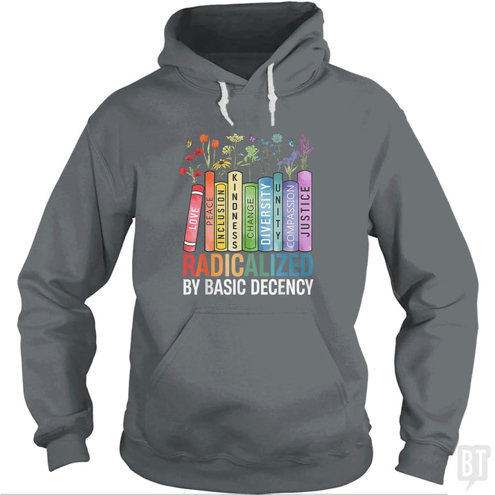 Book Flower Hoodie