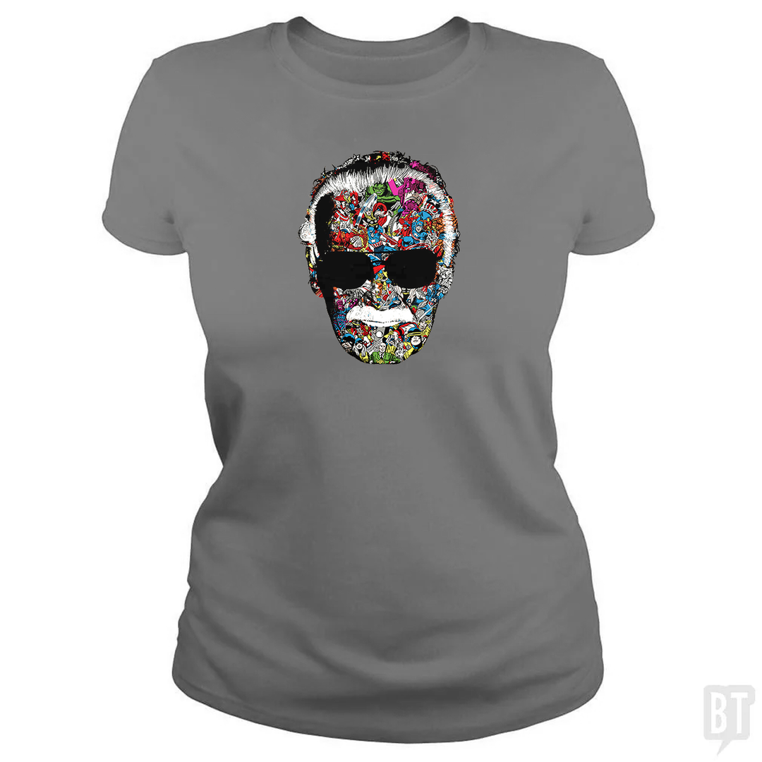 Stan Lee Man of Many Faces Shirt