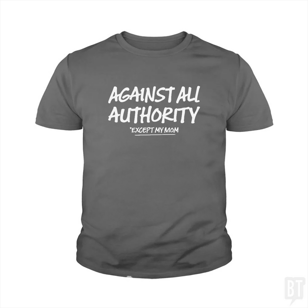 Against All Authority Kids Shirt