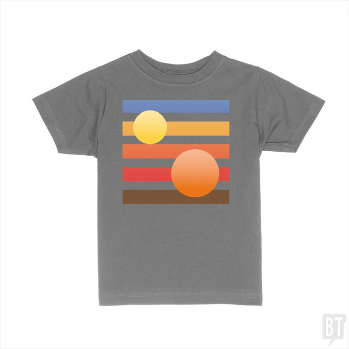 Artistic Tatooine Kids Shirt