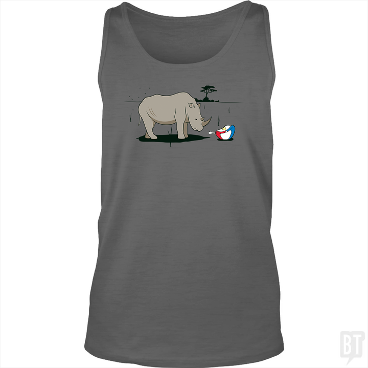 Sad Rhino Tank Top