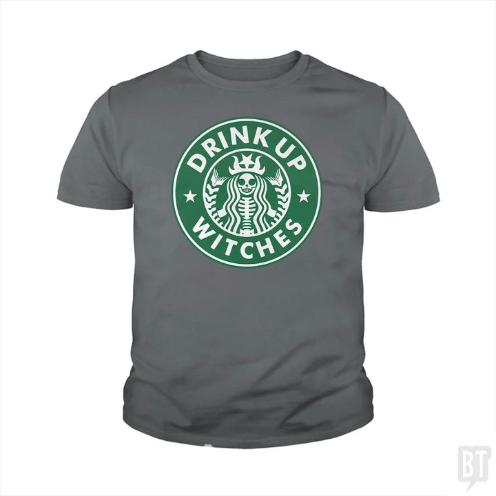 Drink Up Witches Kids Shirt