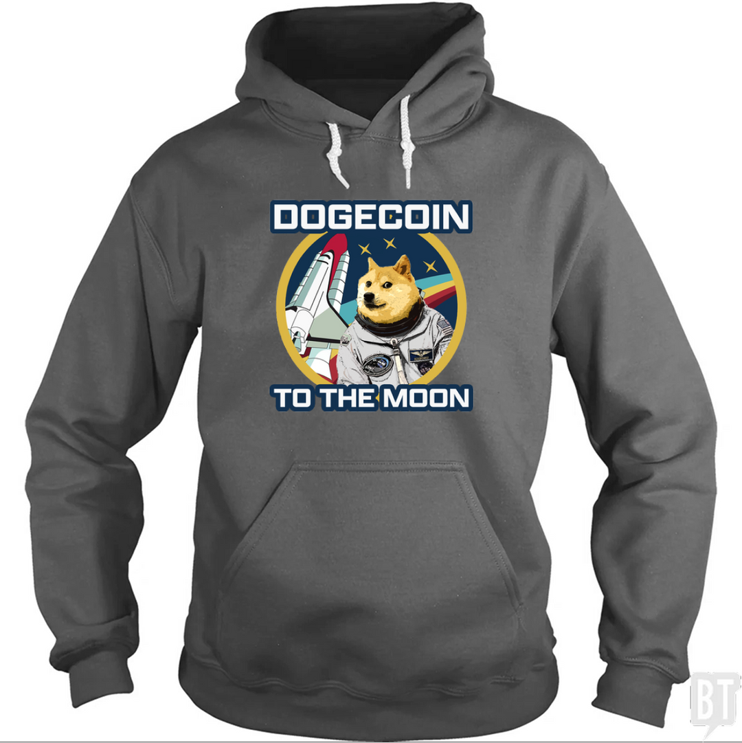 Dogecoin to the Moon Hoodie