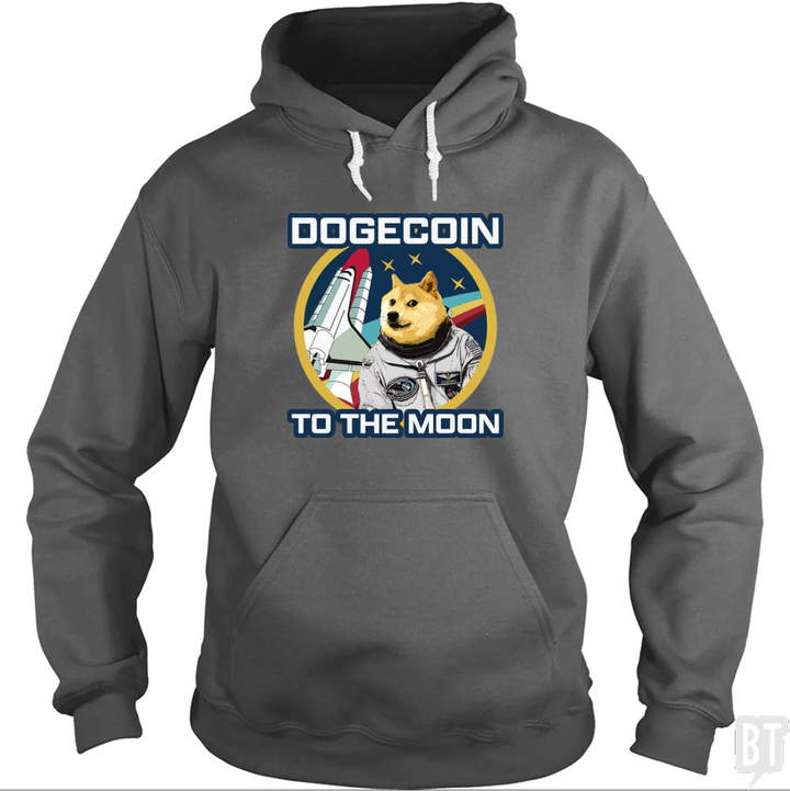 Dogecoin to the Moon Hoodie