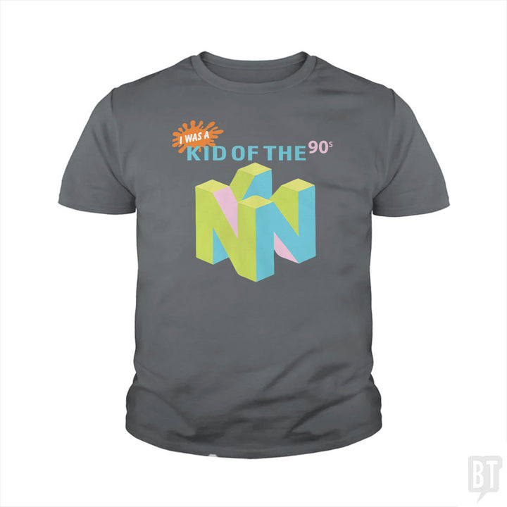 I Was A Kid Of The 90s Kids Shirt