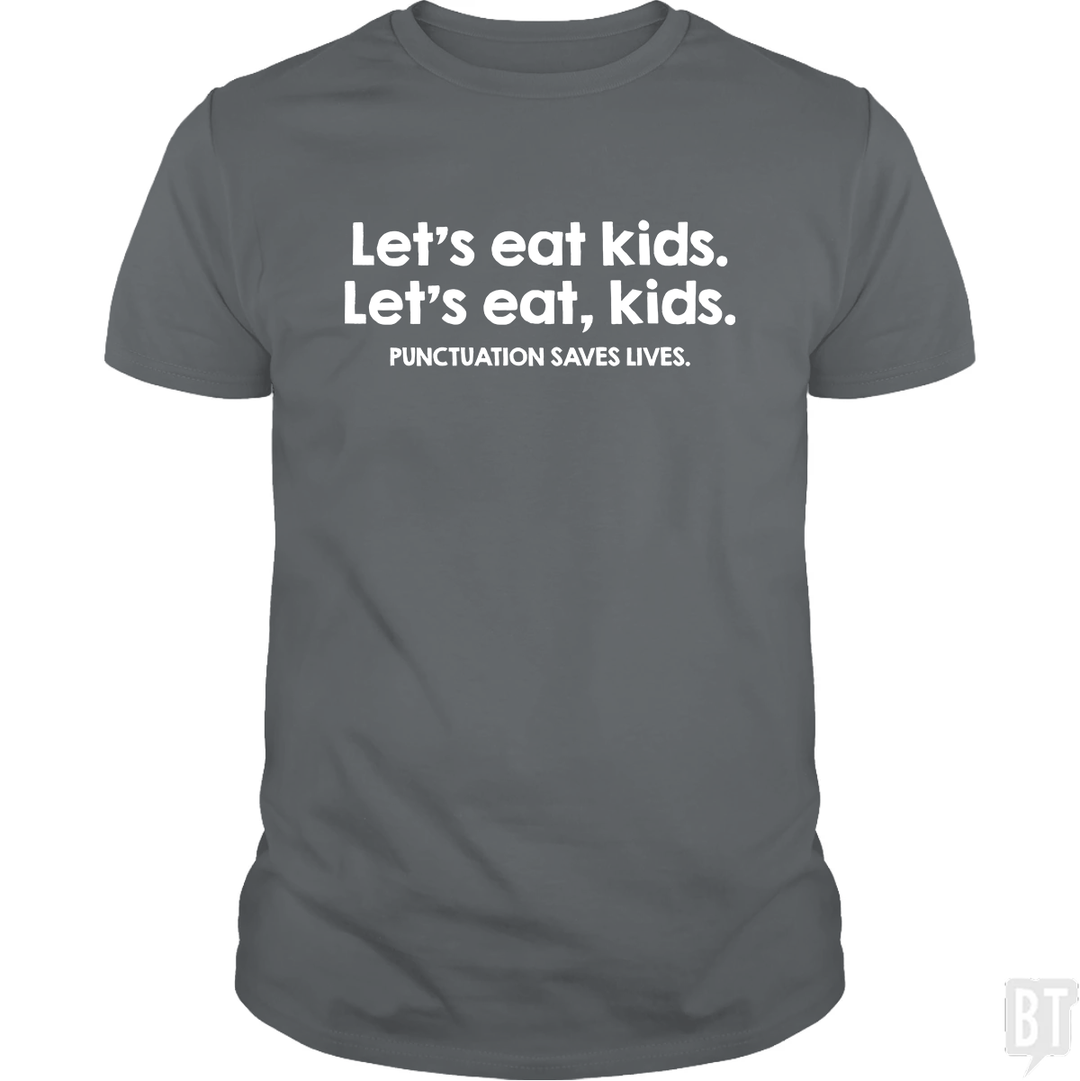 Punctuation Saves Lives