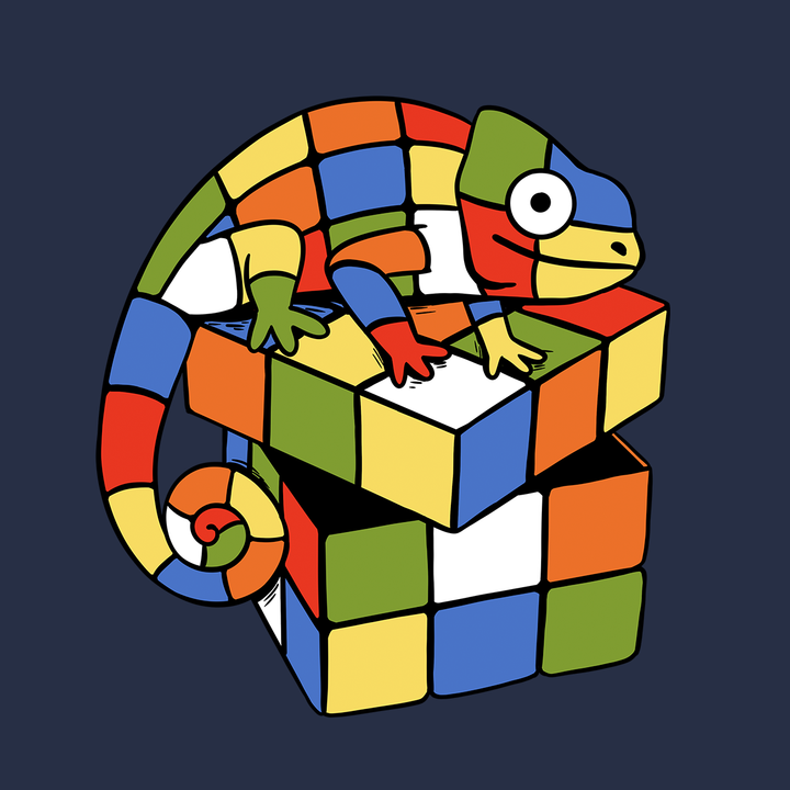 Cube Chamaleon Kids Shirt