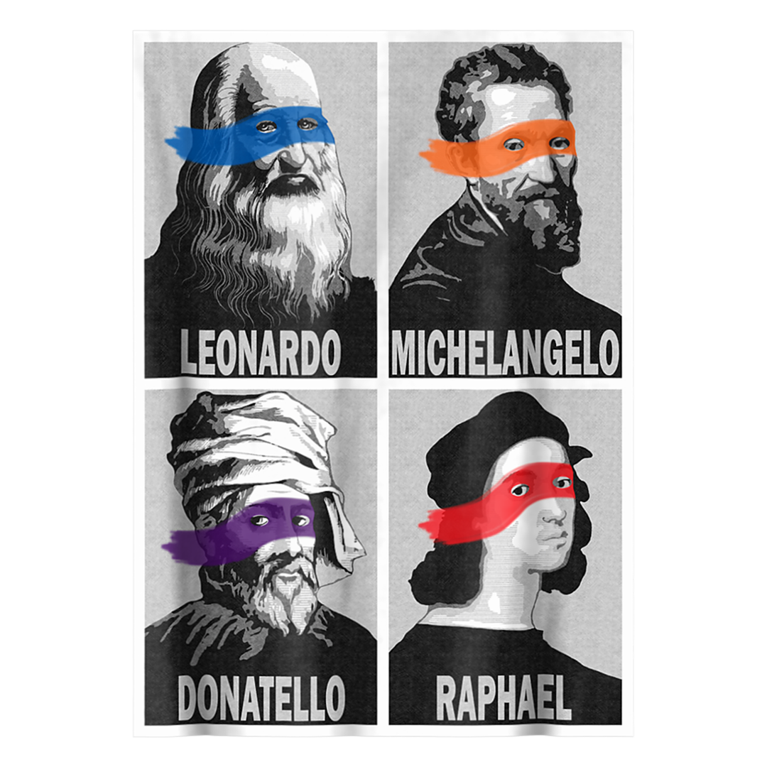 Renaissance Ninja Artists Hoodie