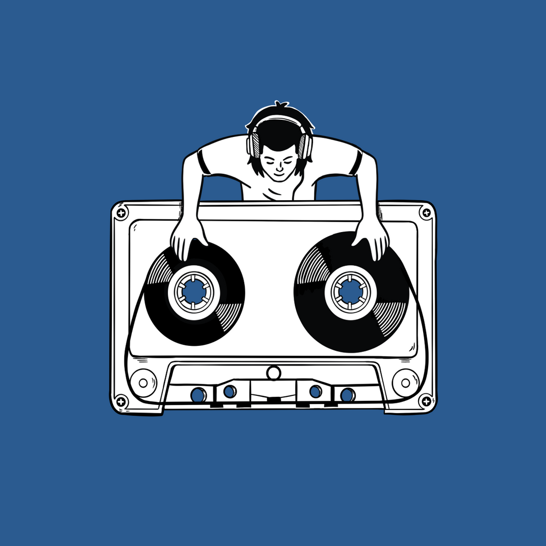 Retro DJ Baby One-Piece