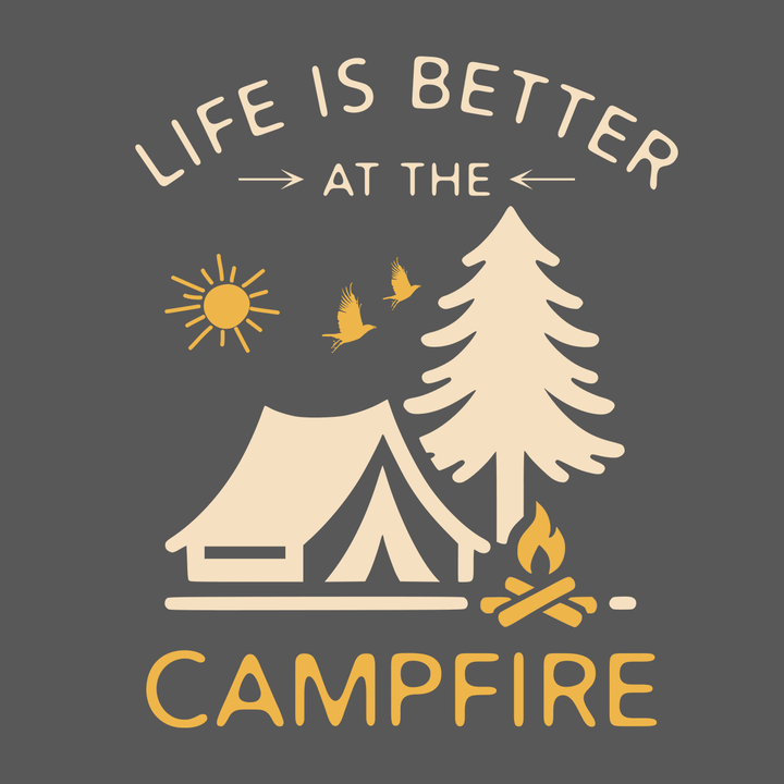 Life Is Better At The Campfire Baby One-Piece