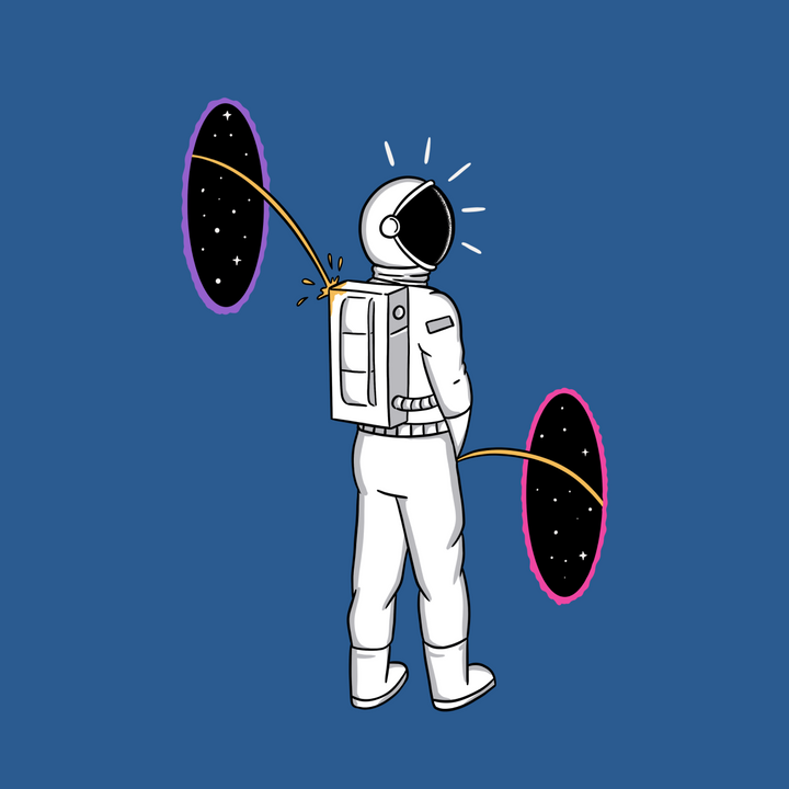 Space Portal Baby One-Piece