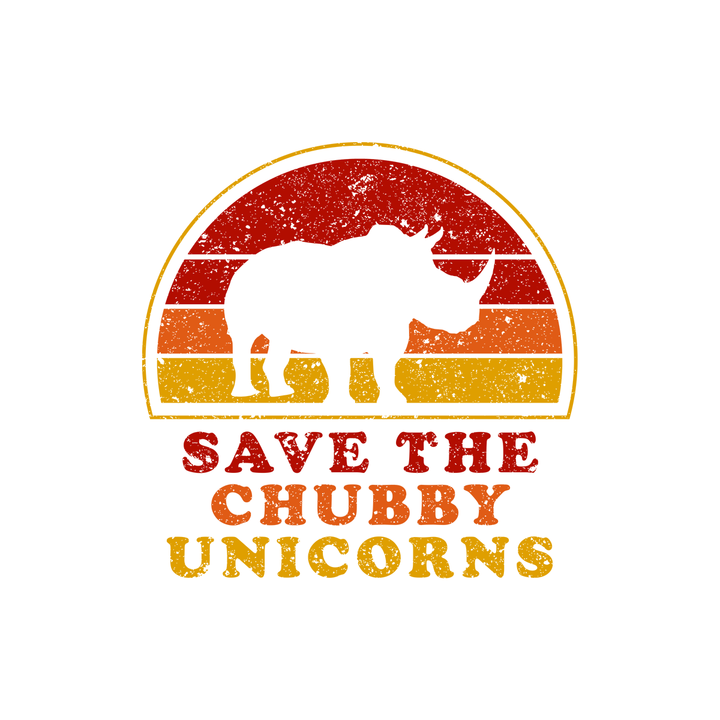 Save The Chubby Unicorns  Kids Shirt