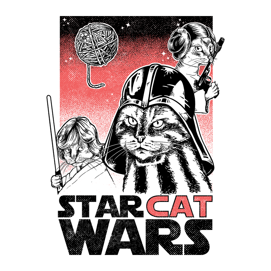 Star Cat Wars Baby Baby One-Piece