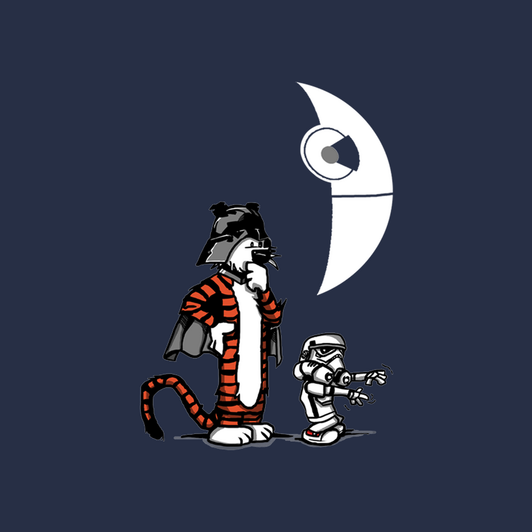 Darth Hobbes and Calvin Trooper Long Sleeve