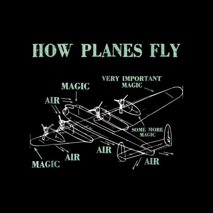 How Planes Fly Funny Aerospace Engineer Pilot