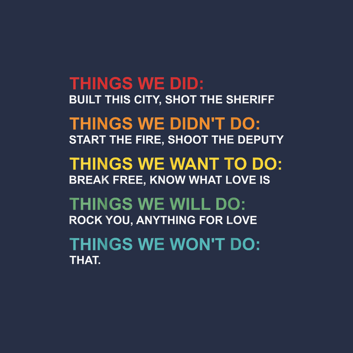 Things We Did Hoodie