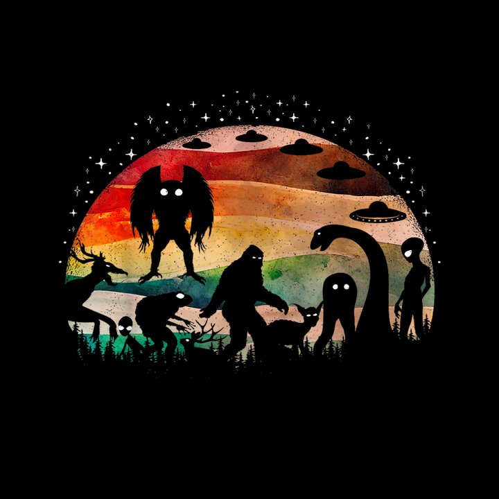 Cryptid Funny Bigfoot Baby One-Piece