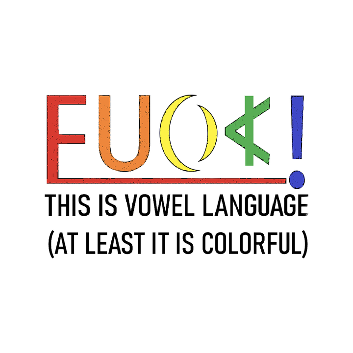 Colorful Language Long Sleeve
