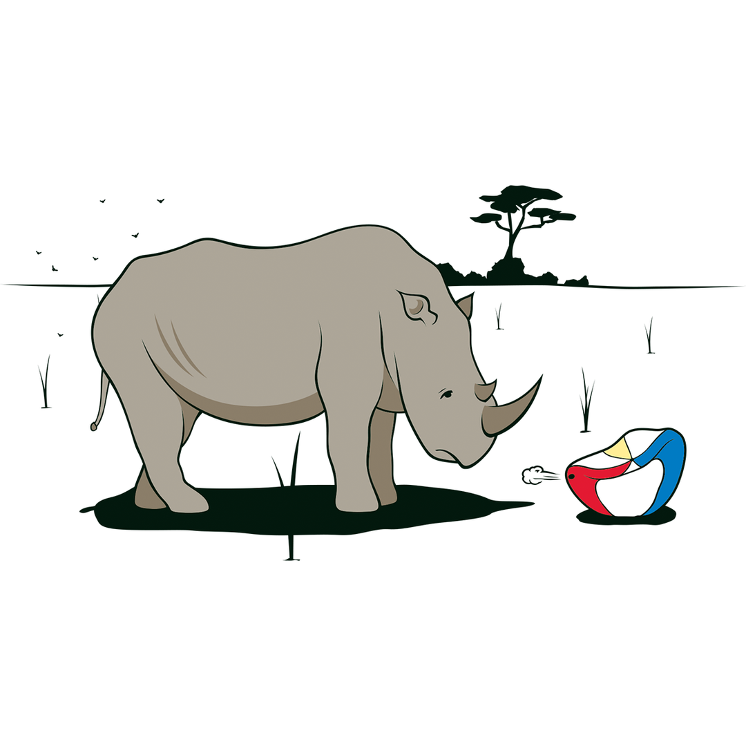 Sad Rhino Kids Shirt