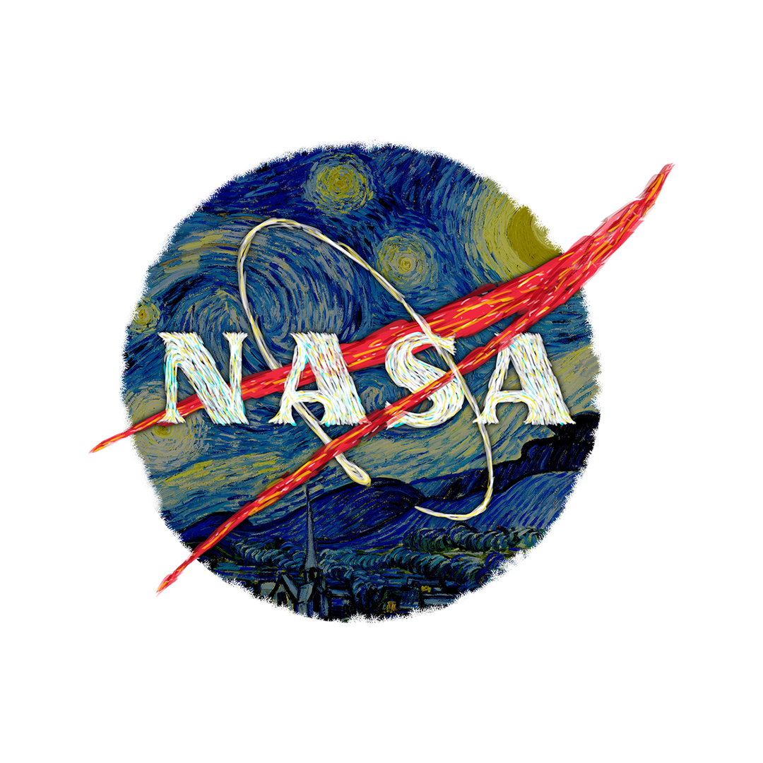 NASA Starry Night Kids Shirt