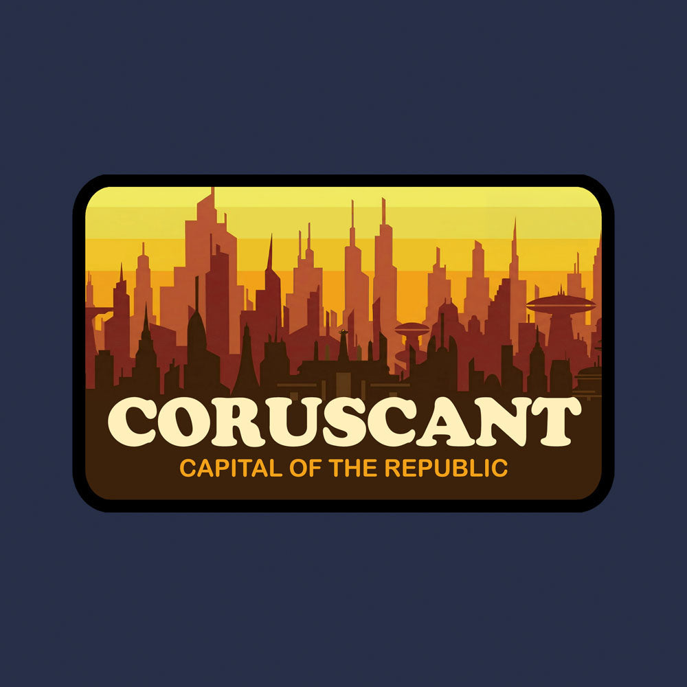 Coruscant Capital Of The Republic Patch Hats