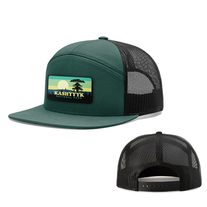 Kashyyyk National Park Patch 7 Panel Hats