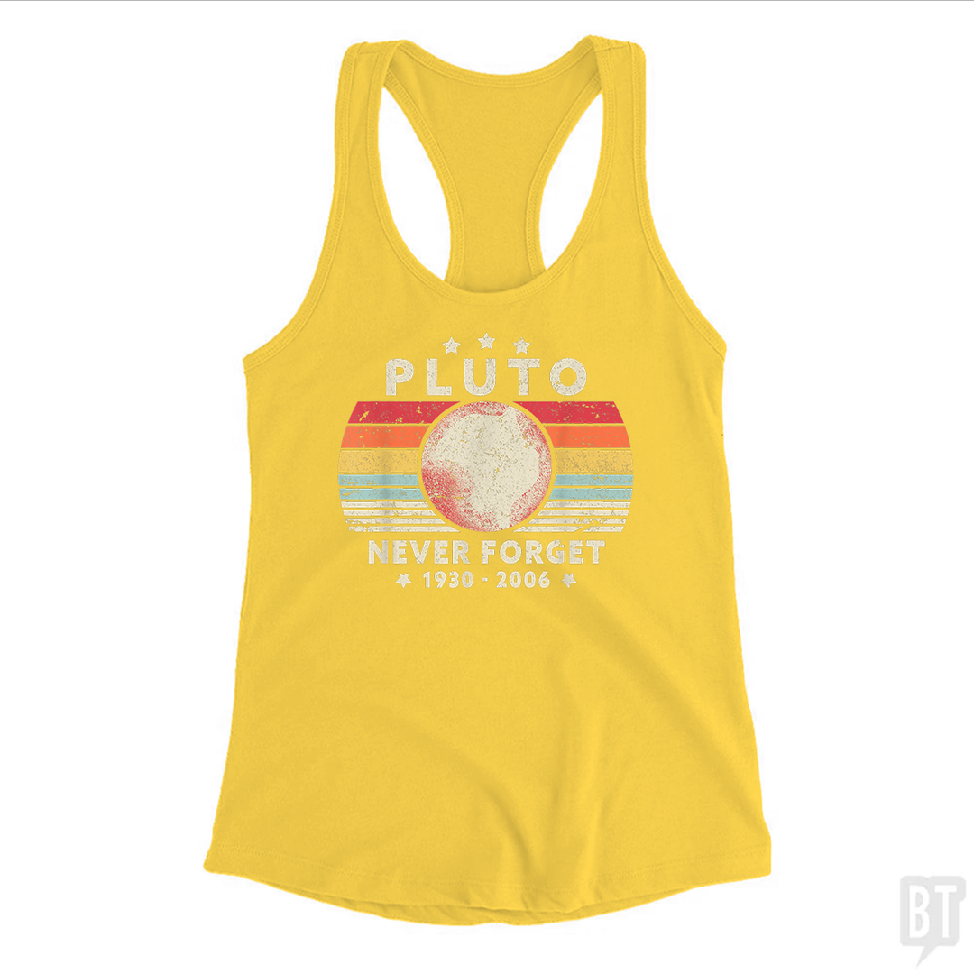 Never Forget Pluto Tank Top