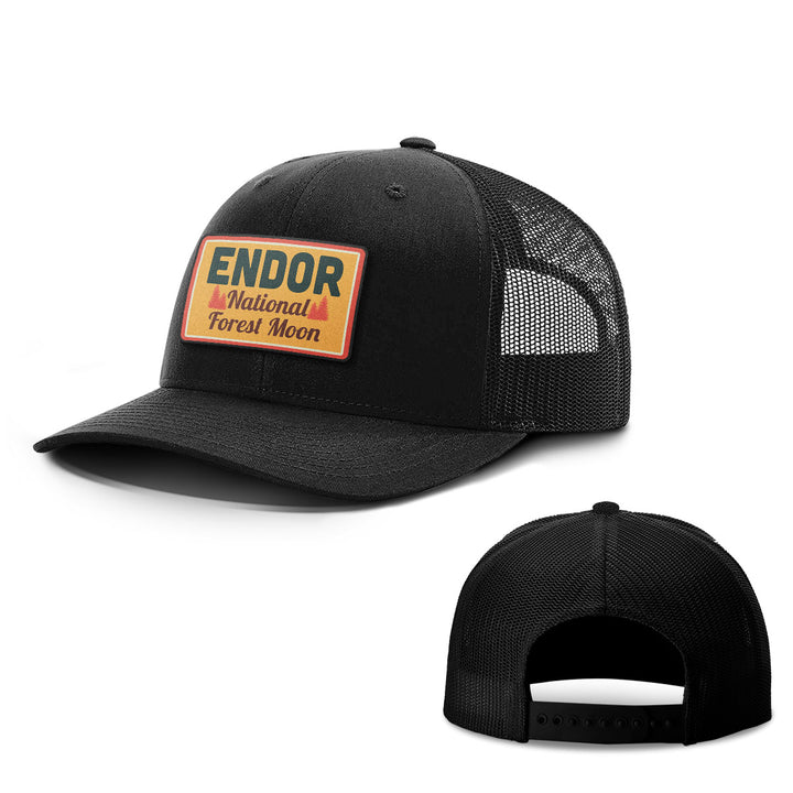 Endor National Forest Moon Patch Hats