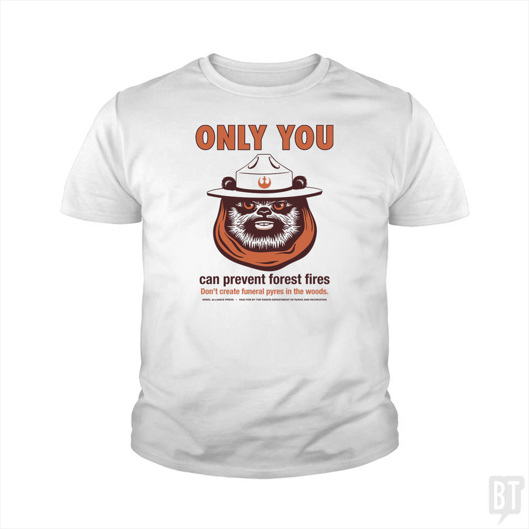 Ewok PSA Kids Shirt