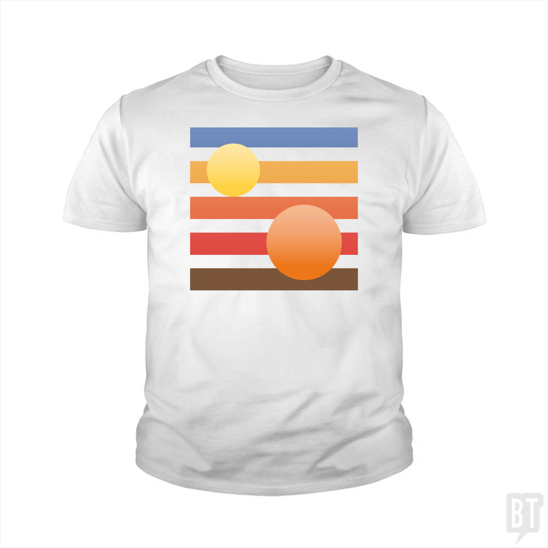 Artistic Tatooine Kids Shirt