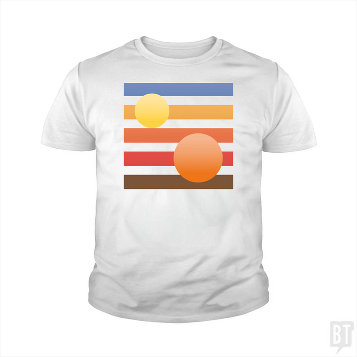 Artistic Tatooine Kids Shirt