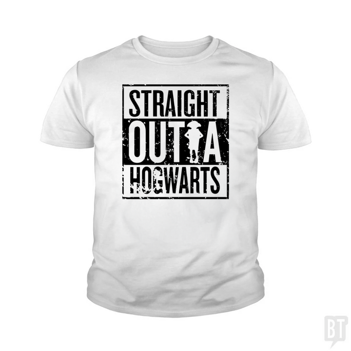 Straight Outta Hogwarts Kids Shirt