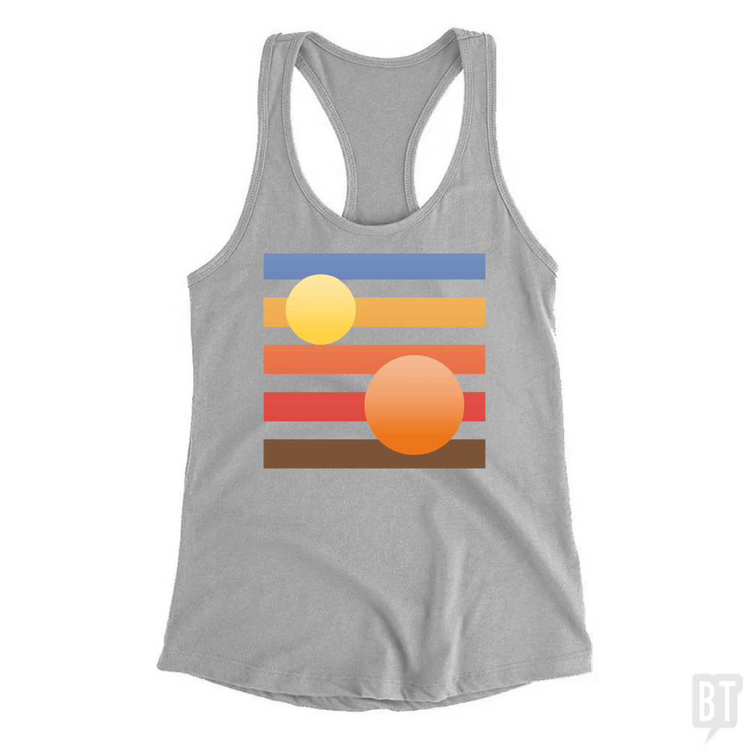 Artistic Tatooine Tank Top
