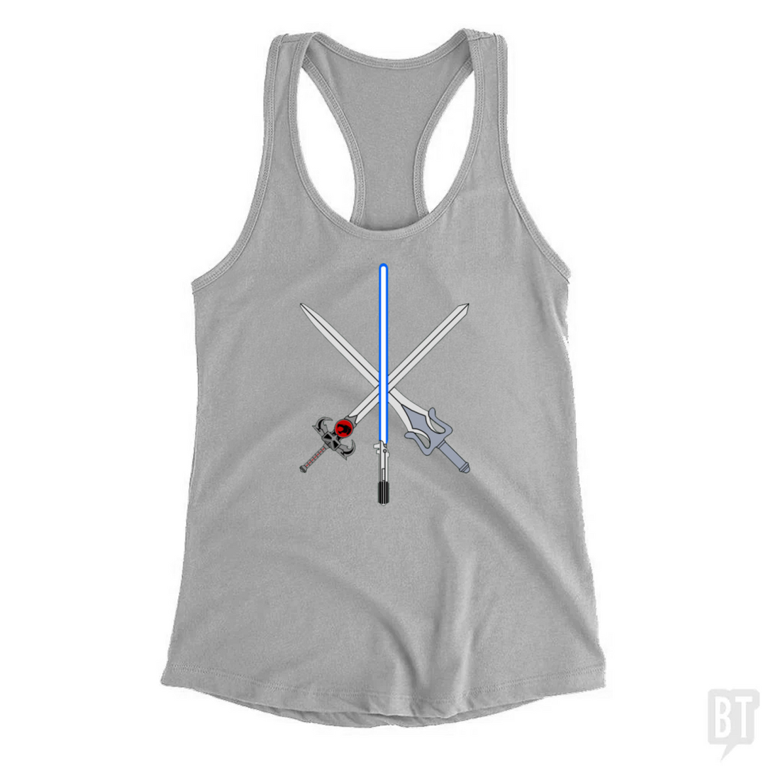 Choose Your Sword Tank Tops