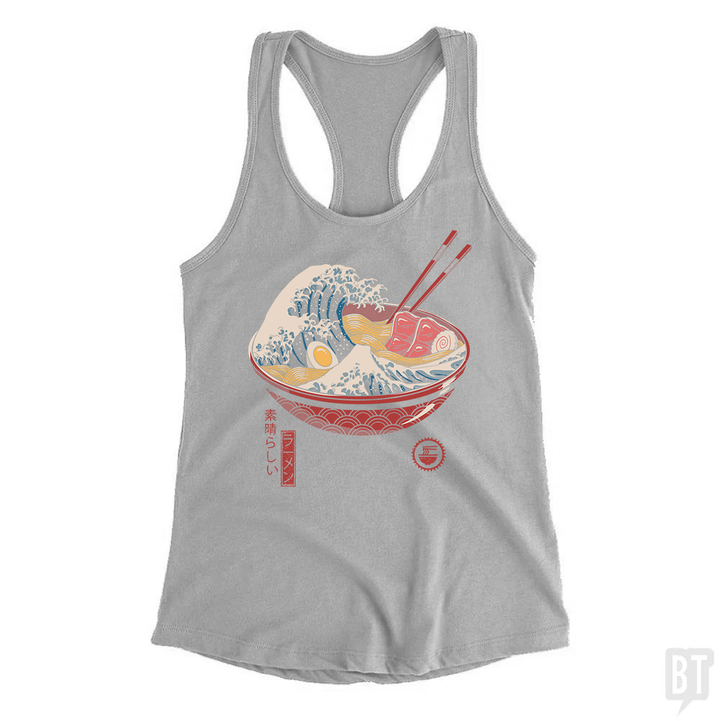 Great Ramen Wave Tank Top