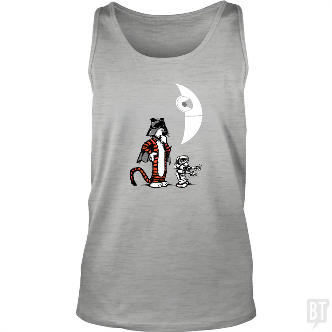 Darth Hobbes and Calvin Trooper Tank Tops