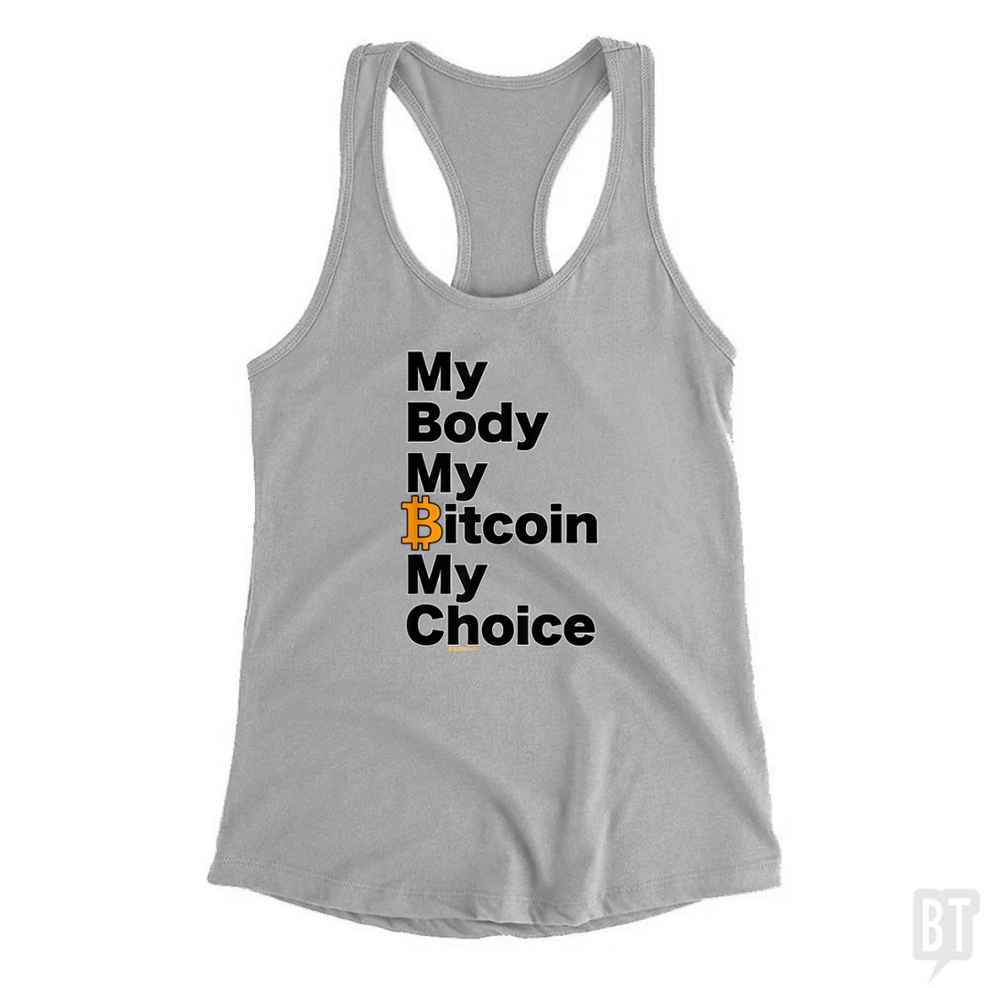 My Body My Bitcoin Tank Top