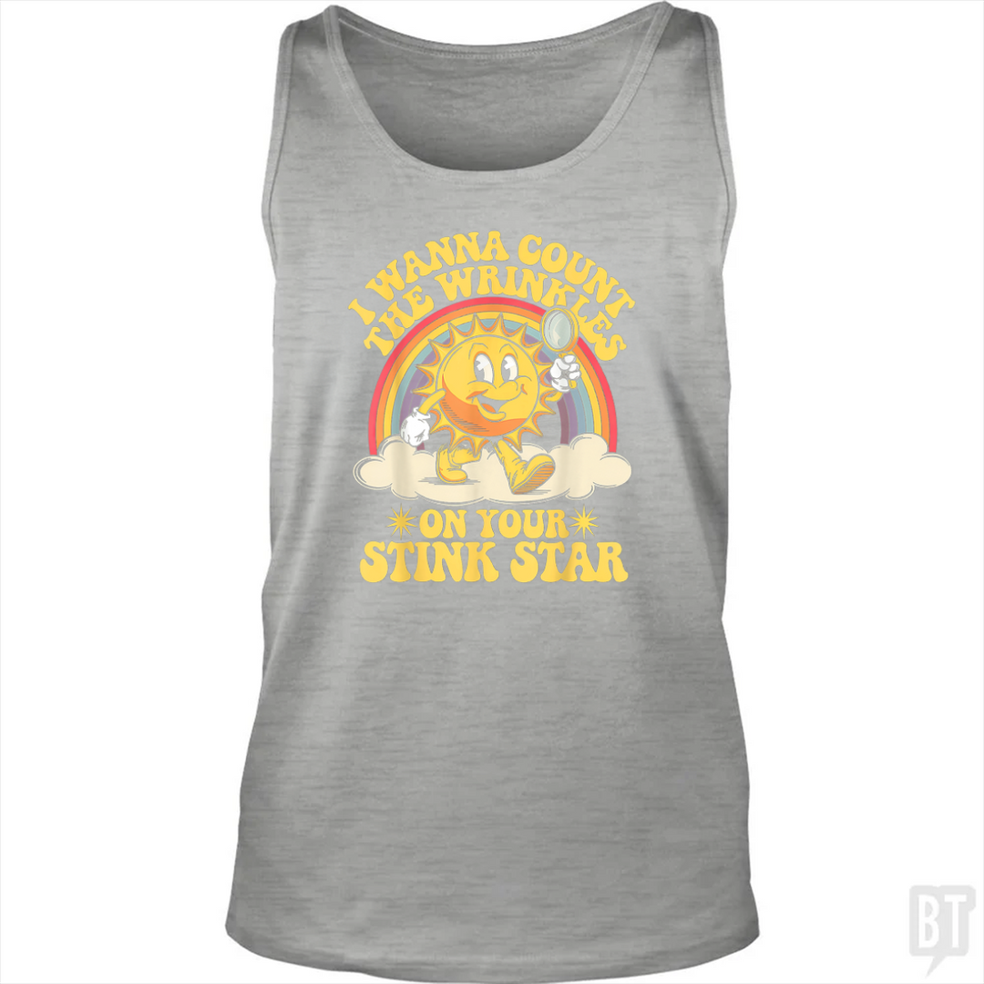 I Wanna Count the Wrinkles Tank Top