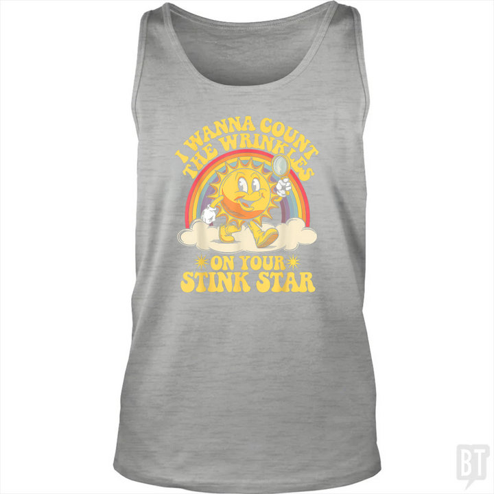 I Wanna Count the Wrinkles Tank Top