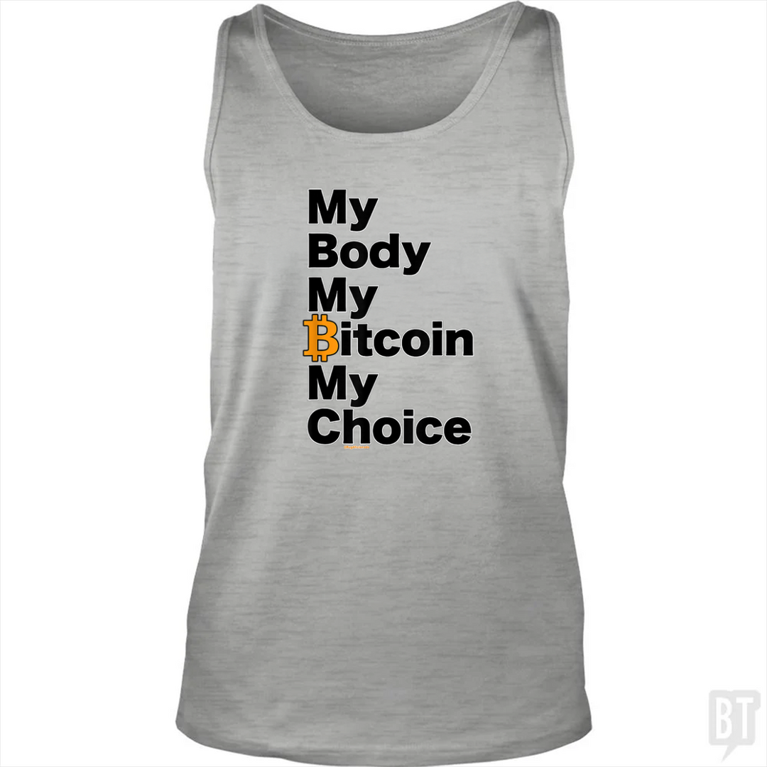 My Body My Bitcoin Tank Top