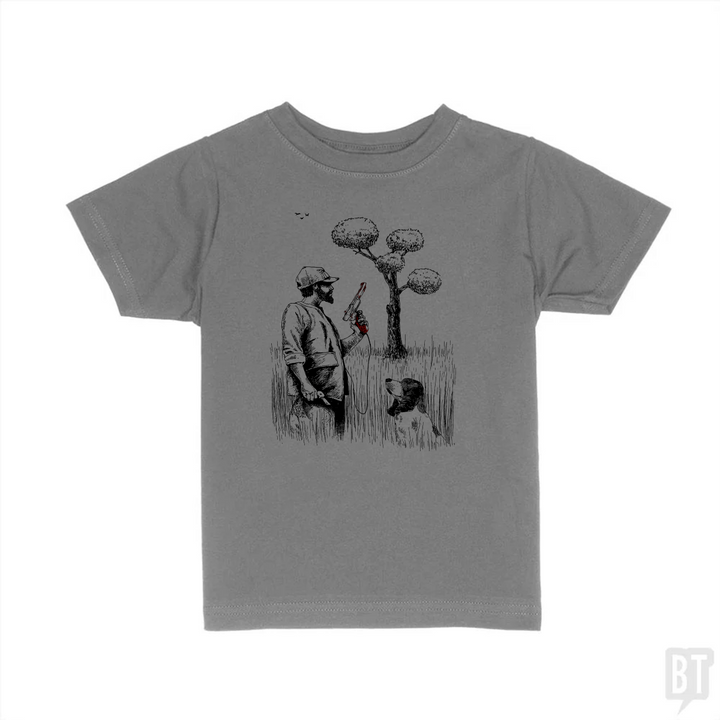 Dog Man Kids Shirt