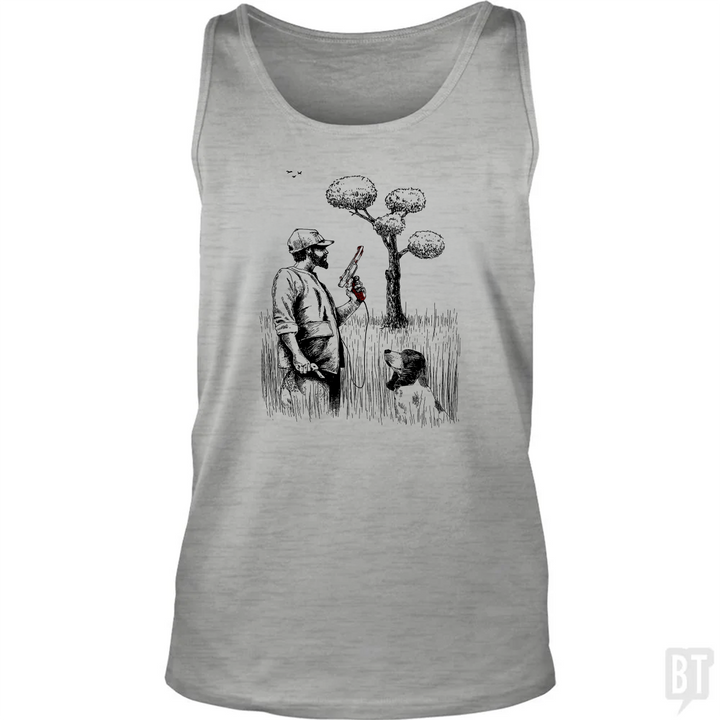 Dog Man Tank Top