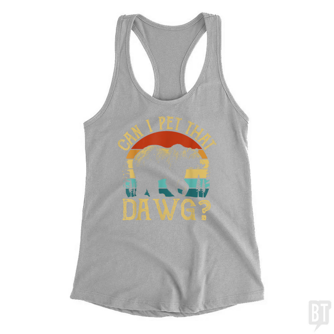 Can I Pet That Dawg Tank Top