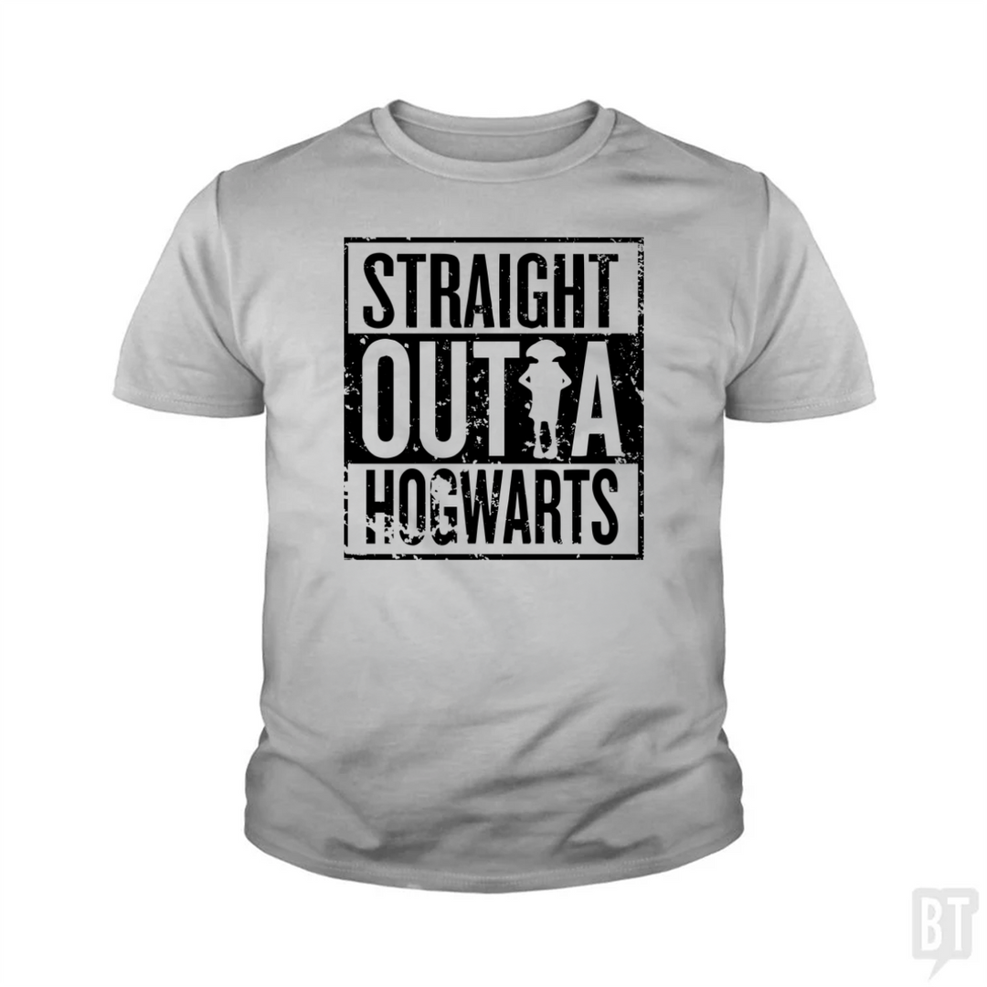 Straight Outta Hogwarts Kids Shirt