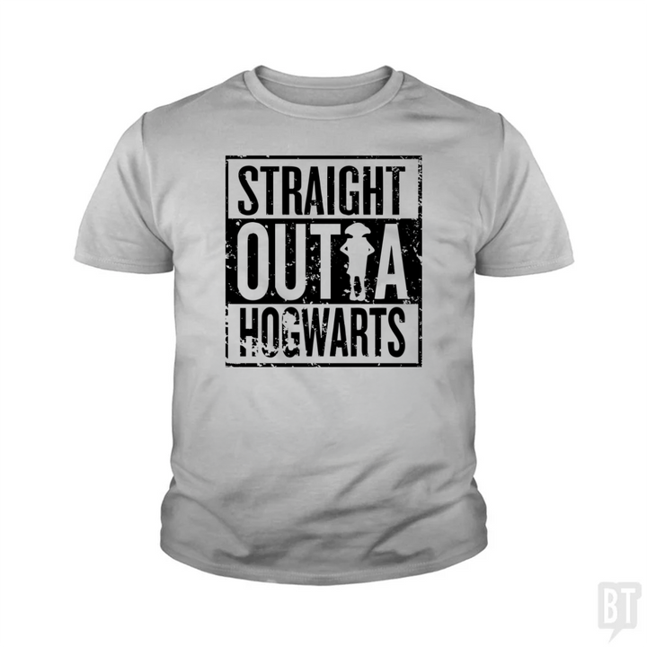 Straight Outta Hogwarts Kids Shirt