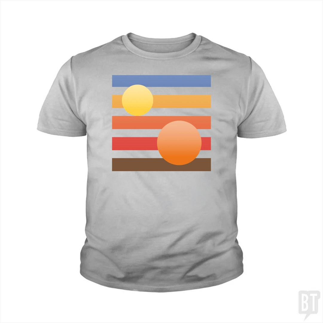 Artistic Tatooine Kids Shirt