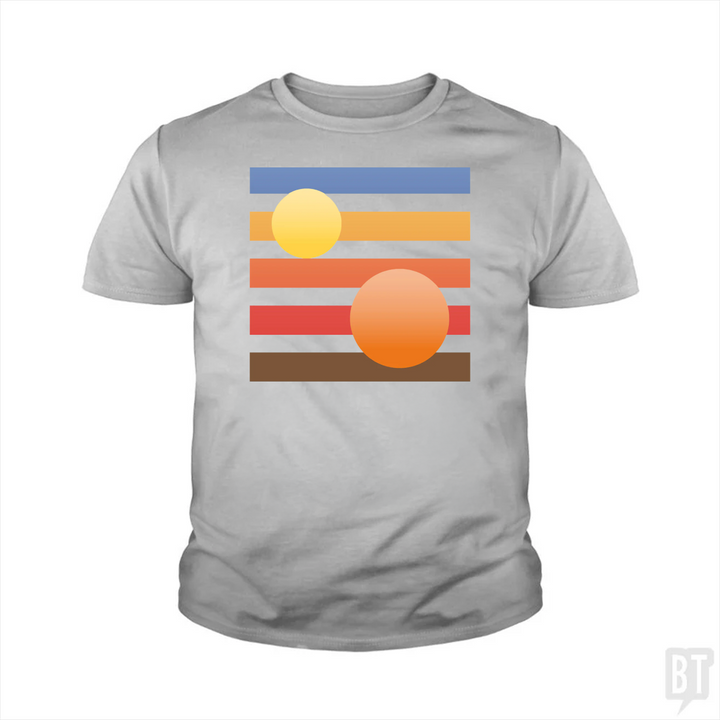 Artistic Tatooine Kids Shirt