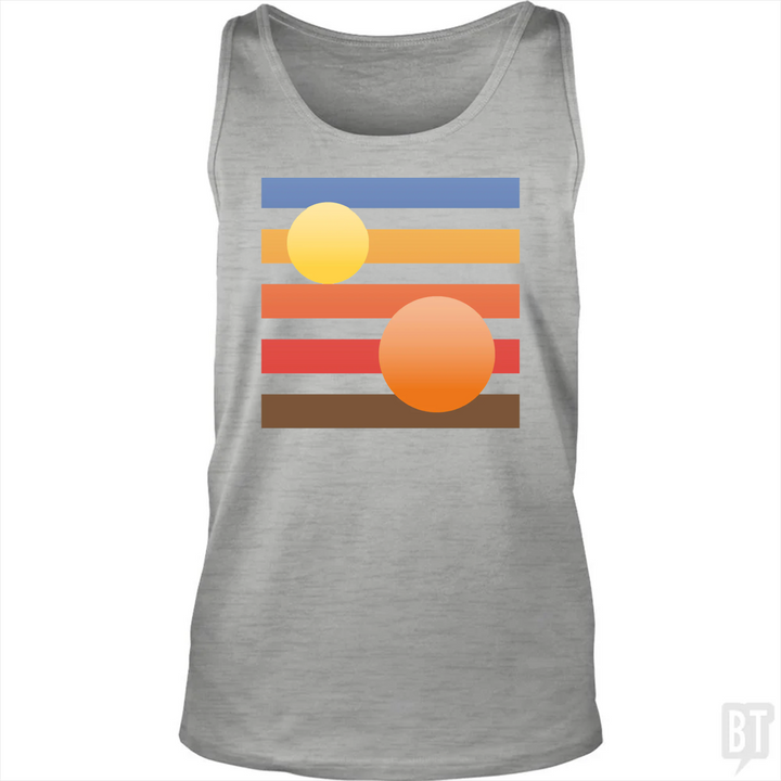 Artistic Tatooine Tank Top